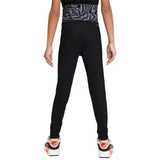 Nike Girls Electric Zebra Leggings  - Black