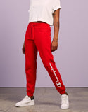 Champion Womens Script Cuff Pant - Vermillion