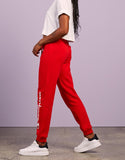 Champion Womens Script Cuff Pant - Vermillion