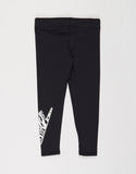 Nike Girls Zebra Electric Zebra Leggings  - Black/Vapor Green