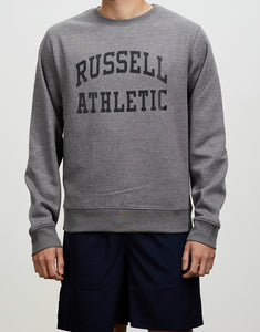 Russell Athletic  Mens Core Arch Crew - Oxford Grey