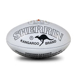 Sherrin AFL KB Poly  Training Footy Ball -White