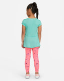 Nike Kids 3D Swoosh Tunic And Legging Set - Sunset Pulse