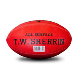 Sherrin AFL Match II All Surface Footy Ball- Red