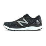 New Balance Mens 860 V 9 (2E) Running Shoe - Black/Grey