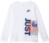 Nike Mens Long Sleeve Graphic Tshirt - White