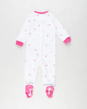 Nike Infant Swooshfetti Footed Coverall - White