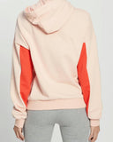 Russell Athletic  Womens Usa Blocked Hoodie - Salt/Pink