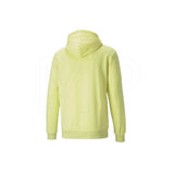 Puma Mens Ess Big Logo Hoodie - Yellow Pear