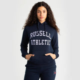 Russell Athletic  Womens Logo Hoodie - Navy