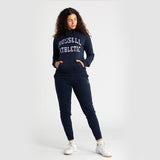 Russell Athletic  Womens Logo Hoodie - Navy