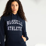 Russell Athletic  Womens Logo Hoodie - Navy