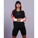 Champion Womens Euro Rochester Neo Crew Jumper  - Black