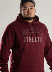 Russel Athletic Mens Arch Logo Hoodie  - Shiraz