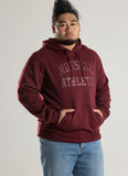 Russel Athletic Mens Arch Logo Hoodie  - Shiraz