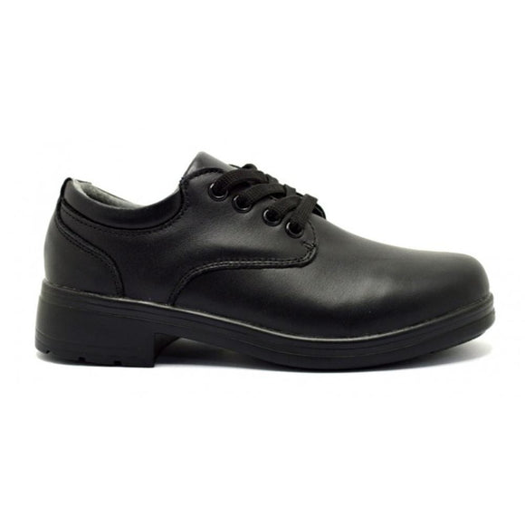 Sfida Class Senior School Shoes  - Black