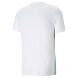 Puma Mens Ess+ Colorblock Tee - White