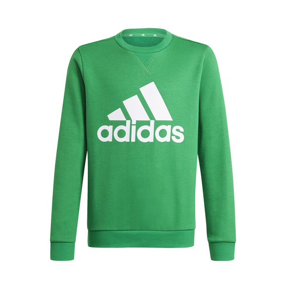 Adidas Boys Big Logo Sweatshirt - Green/White