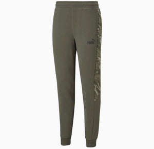 Puma Mens Graphic Sweat Pants - Grape Leaf