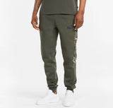 Puma Mens Graphic Sweat Pants - Grape Leaf