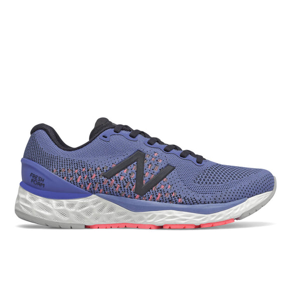 New Balance Womens 880 V 10 (D) Running Shoe - Magnetic Blue/Guava