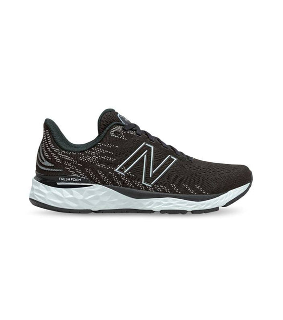 New Balance Womens  880 V 11 Running Shoes - Black/Star Glow