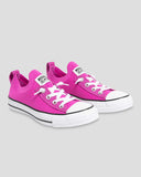 Converse Womens Ct Shoreline Knit Slip Casual Shoe - Hyper Magenta/Black/White